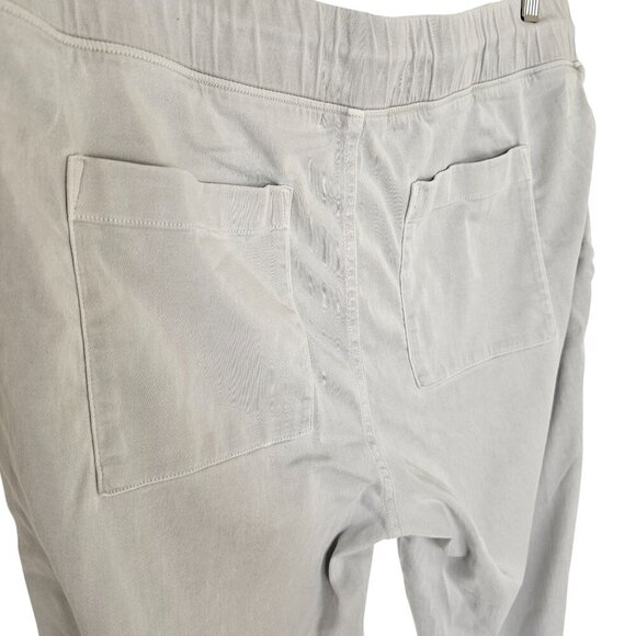 Bella Dahl Light Grey Jogger W/ Tie Waist Detail Sz L - Picture 4 of 9